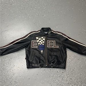 Vintage Evel Knievel leather jacket